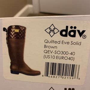 DAV Quilted Eve rainboots